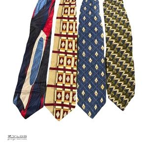 Set of 4 Zylos George Machado Men’s Ties